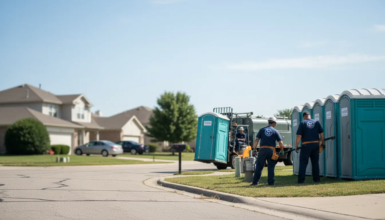 Porta Potty Rental in Dana, IA near me